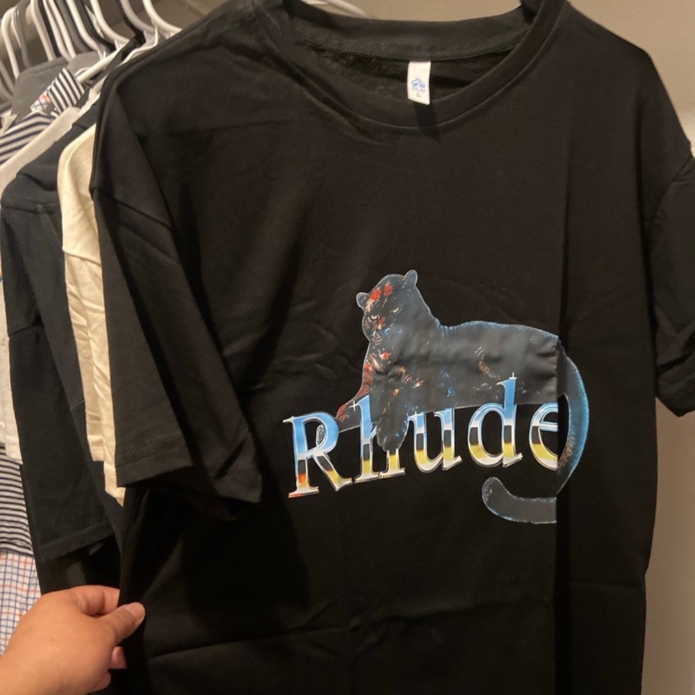 RHUDE panther tee